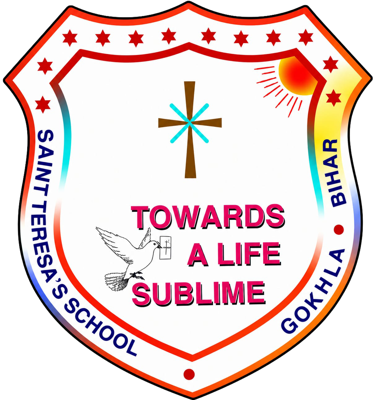 St. Teresa's School Logo Left